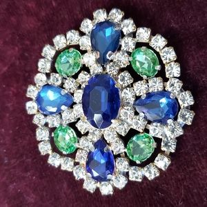 Czechoslovakian Rhine Brooch